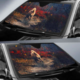 Horse Hd Car Sun Shade 172609 - YourCarButBetter