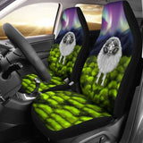 Icelandic Sheep Northern Lights Car Seat Covers 144909 - YourCarButBetter