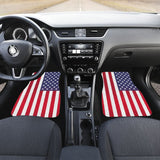 Iconic American Flag Car Floor Mats 211005 - YourCarButBetter