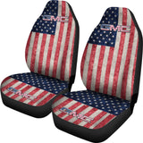 Iconic American Flag Mix GMC Car Seat Covers Custom 2 212601 - YourCarButBetter