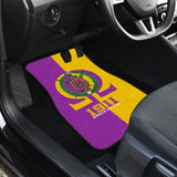 Iconic Omega Psi Phi Fraternity Car Floor Mats 210703 - YourCarButBetter