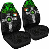 Ireland Car Seat Covers - Celtic Cross Style - 160905 - YourCarButBetter