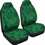 Ireland Shamrock Celtic Car Seat Covers - Circle Style 154230 - YourCarButBetter