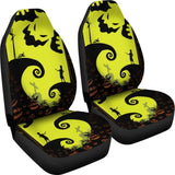 Jack Sally Oogie Boogie Silhouette The Nightmare Before Christmas Car Seat Covers 101819 - YourCarButBetter
