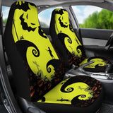 Jack Sally Oogie Boogie Silhouette The Nightmare Before Christmas Car Seat Covers 101819 - YourCarButBetter