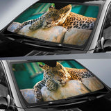 Jaguar Rest Sun Light Zoo 4K Car Sun Shade 172609 - YourCarButBetter