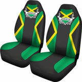 Jamaica Flag Car Seat Cover 161012 - YourCarButBetter