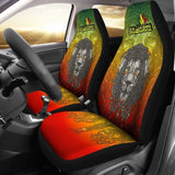Jamaica Lion Reggae Car Seat Covers Amazing 161012 - YourCarButBetter