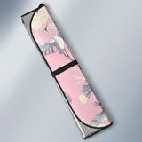 Japanese Crane Rose Pattern Car Auto Sun Shades 172609 - YourCarButBetter