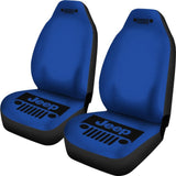Jeep Grill Seat Cover Air Force Blue Patterned 101819 - YourCarButBetter