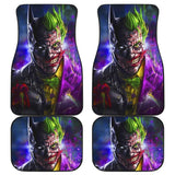 Joker And Batman Car Floor Mats Villains Movie Fan Gift 210101 - YourCarButBetter