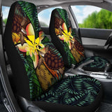 Kanaka Maoli (Hawaiian) Car Seat Covers - Polynesian Turtle Plumeria Amazing 091114 - YourCarButBetter