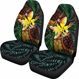 Kanaka Maoli (Hawaiian) Car Seat Covers - Polynesian Turtle Plumeria Amazing 091114 - YourCarButBetter