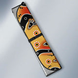 Kangaroo Australian Aboriginal Art Pattern Car Auto Sun Shades 094201 - YourCarButBetter