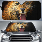 Leopard Car Sun Shade 172609 - YourCarButBetter
