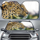 Leopard Zoo Big Cat Hd Car Sun Shade 172609 - YourCarButBetter