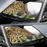 Leopard Zoo Big Cat Hd Car Sun Shade 172609 - YourCarButBetter
