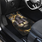 Lightning Bolt Lion Car Floor Mats 211303 - YourCarButBetter