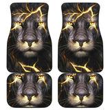 Lightning Bolt Lion Car Floor Mats 211303 - YourCarButBetter