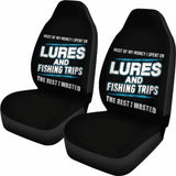 Lures And Fishing Trips Car Seat Covers 113208 - YourCarButBetter