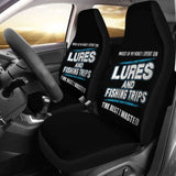 Lures And Fishing Trips Car Seat Covers 113208 - YourCarButBetter