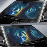 Magic Forest Fairies Deer Car Auto Sun Shades 172609 - YourCarButBetter