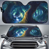 Magic Forest Fairies Deer Car Auto Sun Shades 172609 - YourCarButBetter
