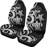 Marshall Islands Car Seat Covers - Tentacle Turtle White - 091114 - YourCarButBetter