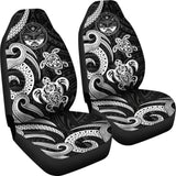 Marshall Islands Car Seat Covers - Tentacle Turtle White - 091114 - YourCarButBetter