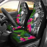Marshall Islands Car Seat Covers - Turtle Plumeria Banana Leaf - Amazing 091114 - YourCarButBetter