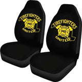 Maryland Firefighters United Car Seat Covers 101211 - YourCarButBetter