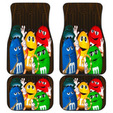 M&M Chocolate Band Car-Mats 094201 - YourCarButBetter