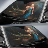 Mother Of Dragon Car Sun Shades 172609 - YourCarButBetter
