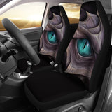 Mystic Blue Dragon Eye Custom Car Accessories Car Seat Covers 211301 - YourCarButBetter