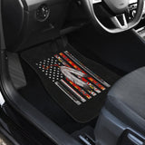 Native Feather American Flag Car Floor Mats Accessories 211804 - YourCarButBetter