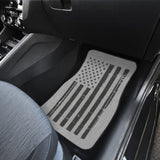 New Black American Flag Car Floor Mats Full Set 212304 - YourCarButBetter