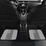 New Black American Flag Car Floor Mats Full Set 212304 - YourCarButBetter
