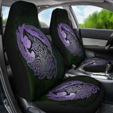 Norse Viking Car Seat Covers - Viking Wolf Celtic Galaxy Car Seat Covers Violet Amazing 105905 - YourCarButBetter