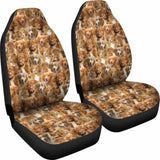 Nova Scotia Duck Tolling Retriever Full Face Car Seat Covers 115106 - YourCarButBetter