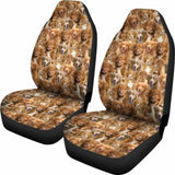 Nova Scotia Duck Tolling Retriever Full Face Car Seat Covers 115106 - YourCarButBetter