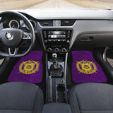 Omega Psi Phi Symbol Purple Camouflage Car Floor Mats 210805 - YourCarButBetter