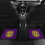 Omega Psi Phi Symbol Purple Camouflage Car Floor Mats 210805 - YourCarButBetter