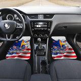One Nation Under God American Flag Day Car Floor Mats 212102 - YourCarButBetter