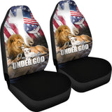 One Nation Under God Pledge of Allegiance USA Patriot Pride American Flag Car Seat Covers 212501 - YourCarButBetter