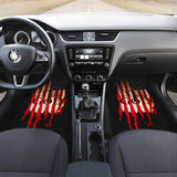 One Nation Under God Proud American Flag Universal Printing Car Floor Mats 212501 - YourCarButBetter