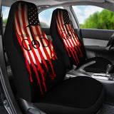 One Nation Under God Proud American Flag Universal Printing Car Seat Covers 212501 - YourCarButBetter