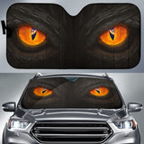 Orange Dragon Eyes Car Auto Sun Shades 210401 - YourCarButBetter
