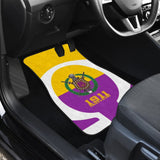 Original Omega Psi Phi Fraternity Car Floor Mats 210703 - YourCarButBetter