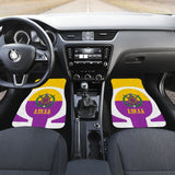 Original Omega Psi Phi Fraternity Car Floor Mats 210703 - YourCarButBetter
