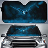 Owl Night Flight Hd 5K Car Sun Shade 172609 - YourCarButBetter